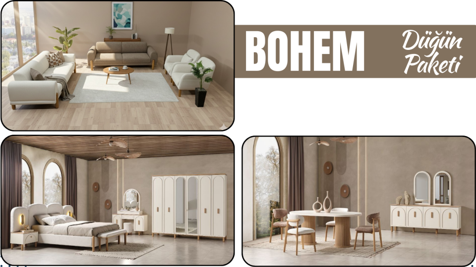 Bohem Düğün Paketi